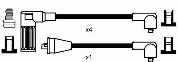 8210 NGK juego de cables de encendido