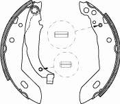 4083.00 Remsa zapatas de frenos de tambor traseras