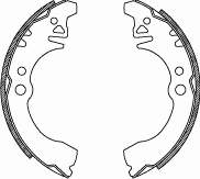437400 Remsa zapatas de frenos de tambor traseras