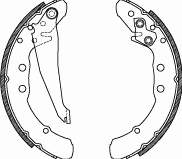 4397.00 Remsa zapatas de frenos de tambor traseras