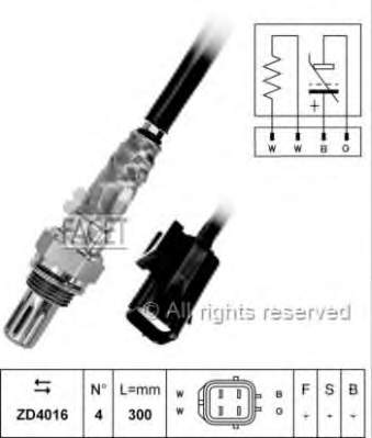 107201 Facet sonda lambda