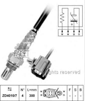 107228 Facet sonda lambda