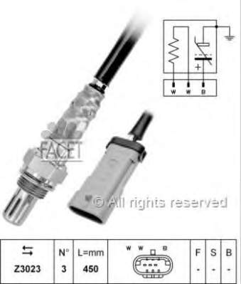  Sonda Lambda para Renault Scenic 1 