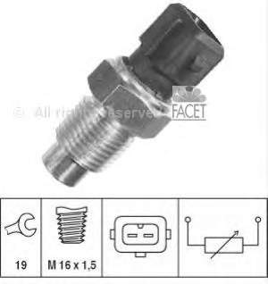 73160 Facet sensor de temperatura del refrigerante