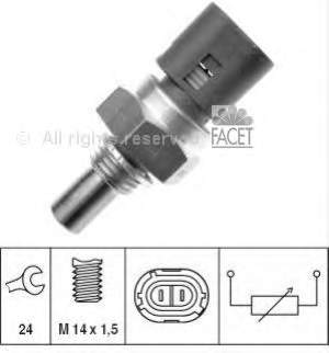 73193 Facet sensor, temperatura del aceite