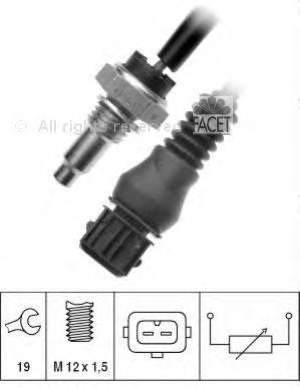 7663320 Fiat/Alfa/Lancia sensor de temperatura del refrigerante