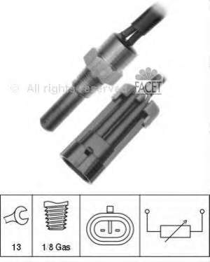 73280 Facet sensor de temperatura del refrigerante