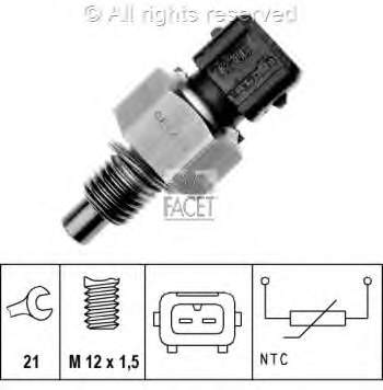 73303 Facet sensor de temperatura del refrigerante