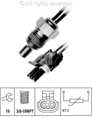 1.830.307 EPS sensor de temperatura del refrigerante