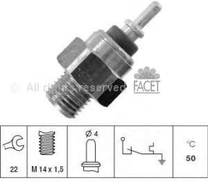 74070 Facet sensor, temperatura del refrigerante (encendido el ventilador del radiador)