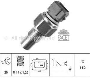 74109 Facet sensor de temperatura del refrigerante