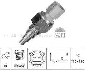 75228 Facet sensor, temperatura del refrigerante (encendido el ventilador del radiador)