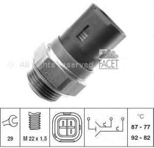 75647 Facet sensor, temperatura del refrigerante (encendido el ventilador del radiador)