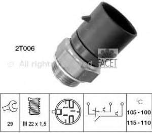 90491319 General Motors sensor, temperatura del refrigerante (encendido el ventilador del radiador)