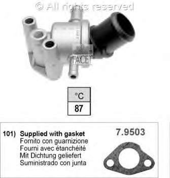 78108 Facet termostato, refrigerante