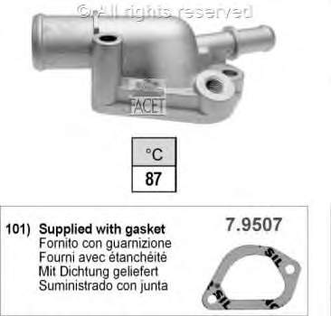 78155 Facet caja del termostato