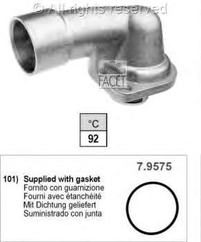 78349 Facet termostato, refrigerante