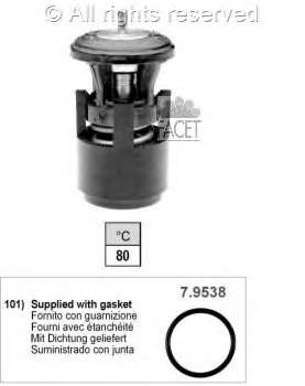 78555 Facet termostato, refrigerante