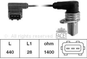 Sensor de árbol de levas 90091 Facet