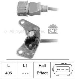 90213 Facet sensor de posición del árbol de levas