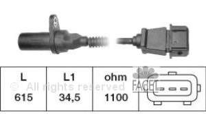 9.0285 Facet sensor de posición del cigüeñal