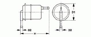 MBNA012 Clean filtro combustible