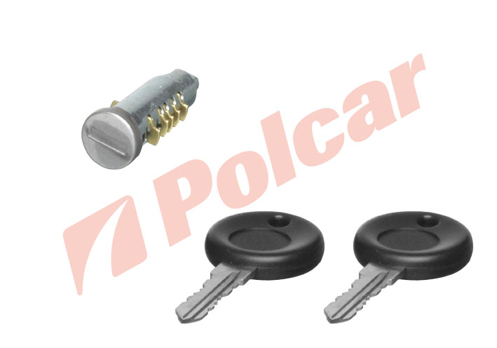  Cilindro de cerradura de puerta delantera para Volkswagen Transporter 70XB, 70XC, 7DB, 7DW