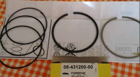 Juego de aros de pistón para 1 cilindro, STD 843120000 Goetze