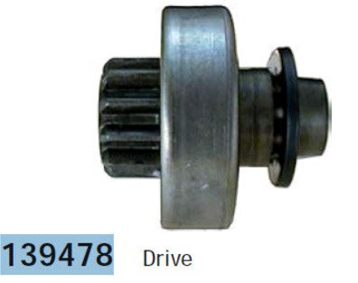 139478 Cargo bendix, motor de arranque