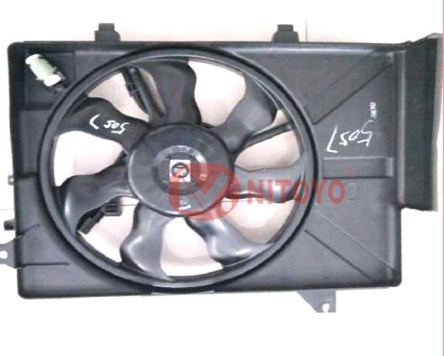  Ventilador (rodete +motor) refrigeración del motor con electromotor completo para Hyundai Getz 