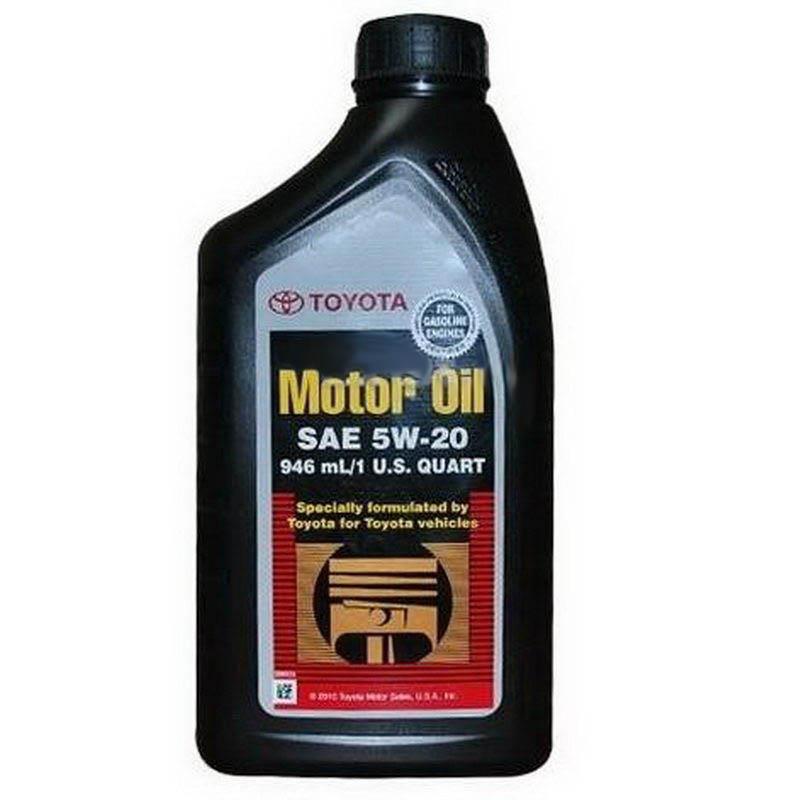 002791QT20 Toyota aceite de motor