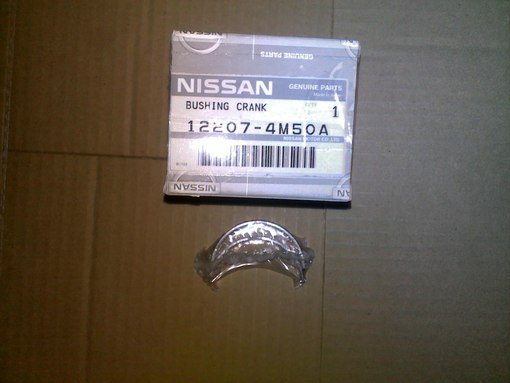 122079F612 Nissan juego de cojinetes de cigüeñal, estándar, (std)