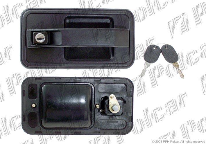  Tirador de puerta exterior izquierdo delantero/trasero para Citroen C25 280,290