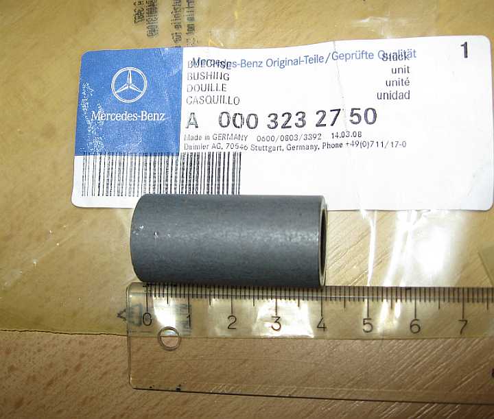  Manguito de silentblock, amortiguador trasero para MERCEDES BENZ TRUCK TRUCK T1/TN BM 611