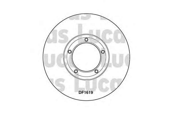 Freno de disco delantero DI0415 Japan Parts