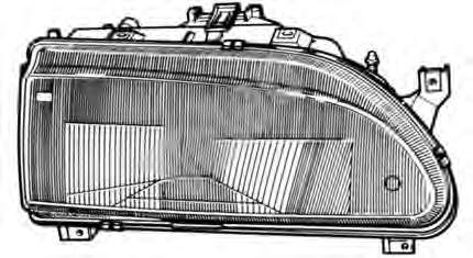  Faro izquierdo para Renault 19 2 