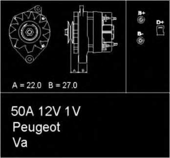 433375 VALEO alternador