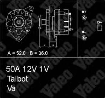 433405 VALEO alternador