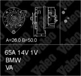 436139 VALEO alternador