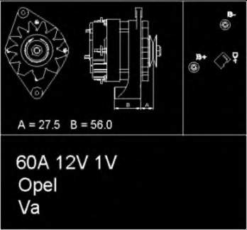 436161 VALEO alternador