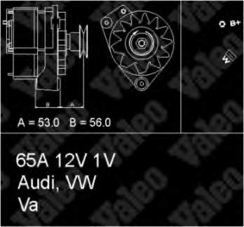 436191 VALEO alternador