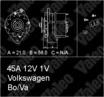 436194 VALEO alternador