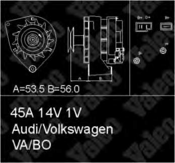 436208 VALEO alternador