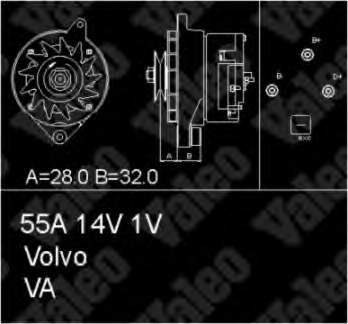 436305 VALEO alternador