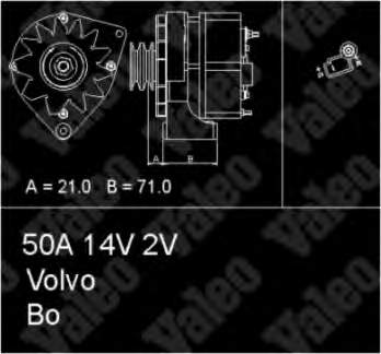 436306 VALEO alternador