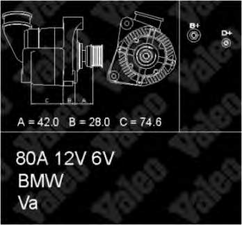 436385 VALEO alternador