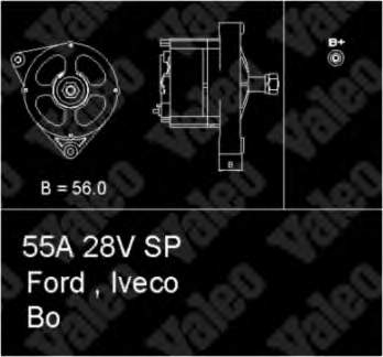 436418 VALEO alternador