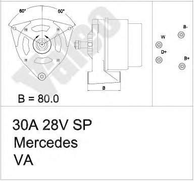 436427 VALEO alternador