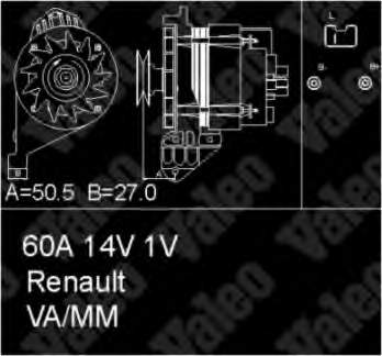 436446 VALEO alternador