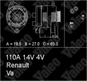 436469 VALEO alternador